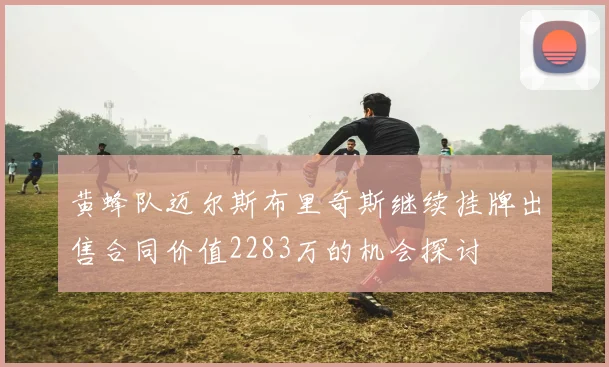 黄蜂队迈尔斯布里奇斯继续挂牌出售合同价值2283万的机会探讨